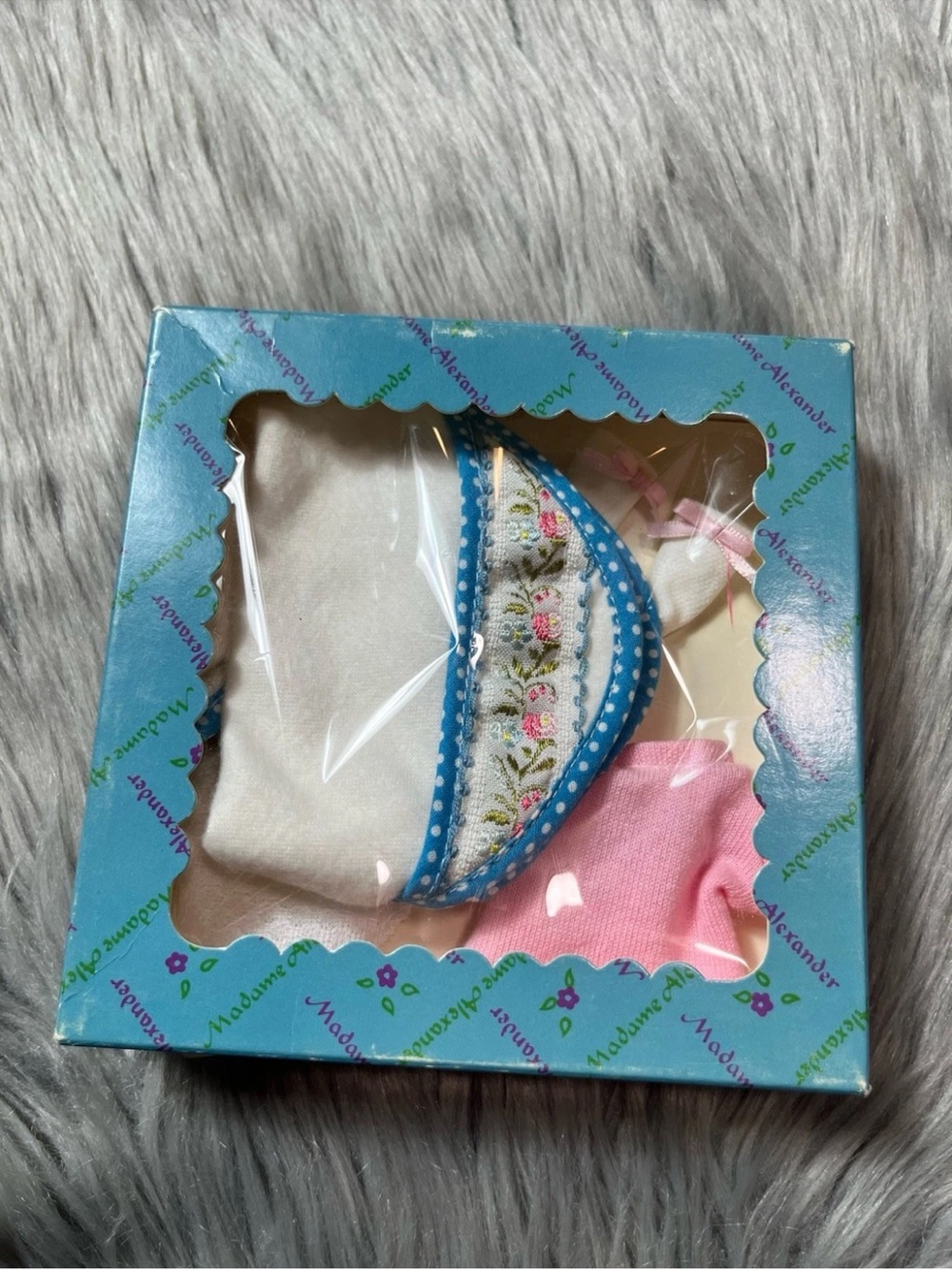 Vintage Madame Alexander Little Genius 7-89 Doll Diaper Socks Shirt Set